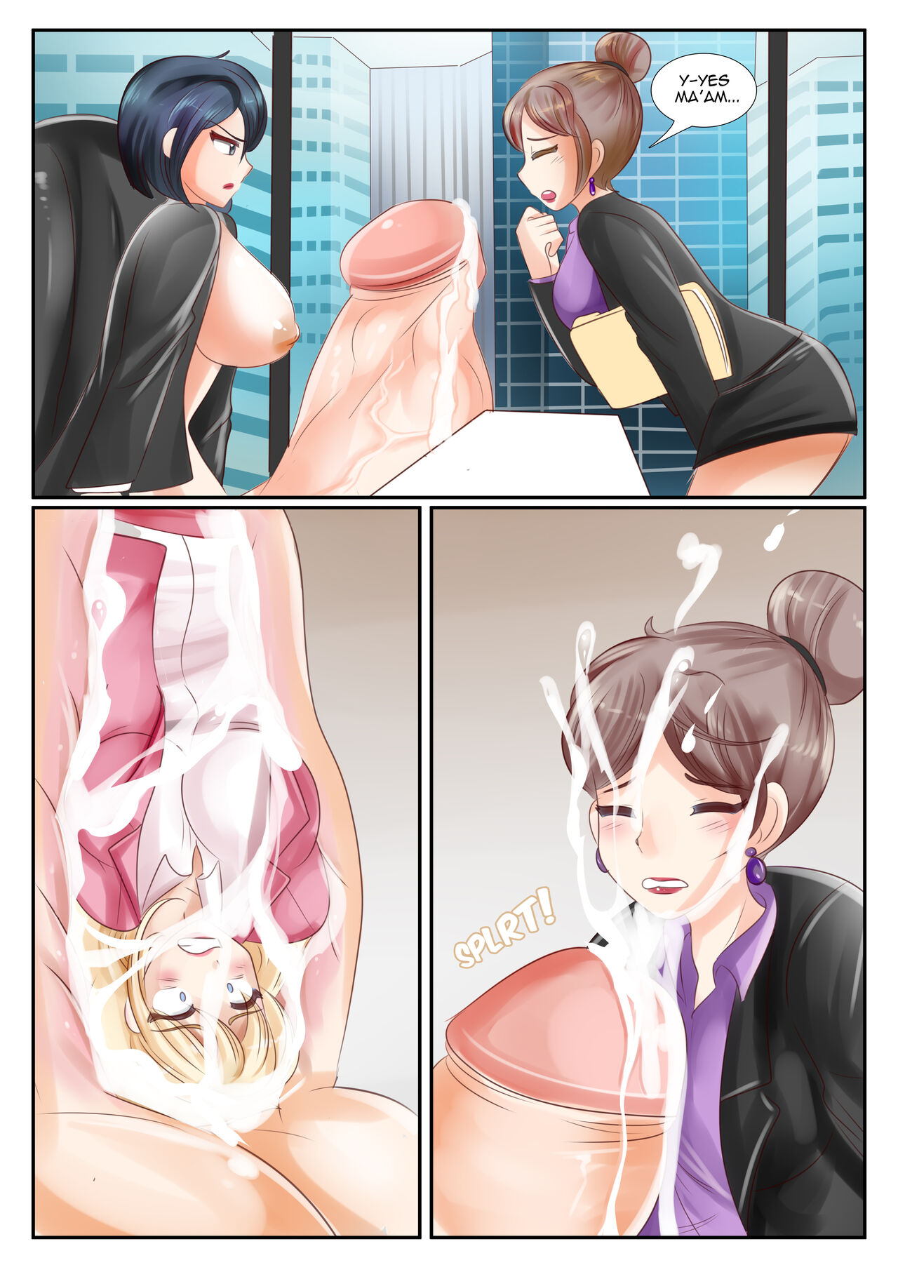 Saint Shorts Office Cock Vore page 5 full