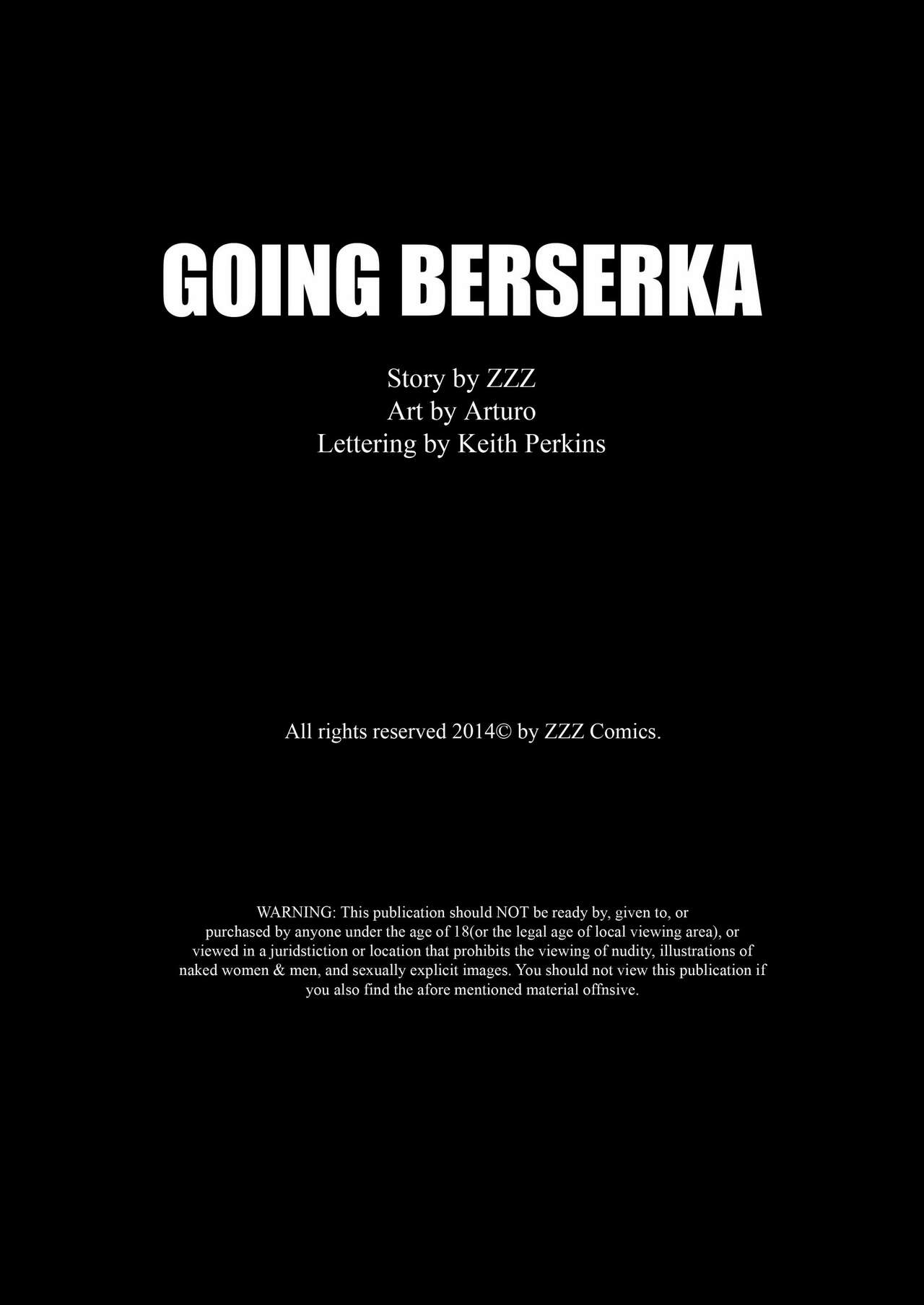 ZZZ Comics - Going Berserka page 2 full