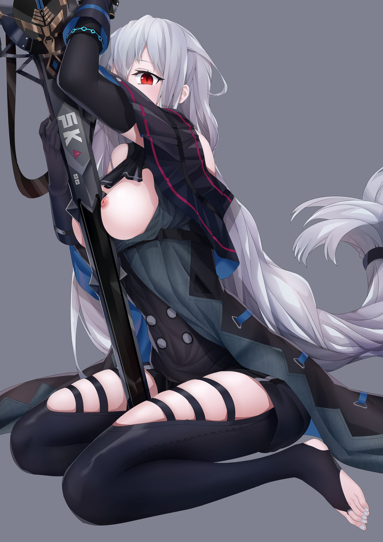 【P站美图】寒冬女神斯卡蒂 明日方舟 斯卡蒂 插画特辑 特别版 page 2 full