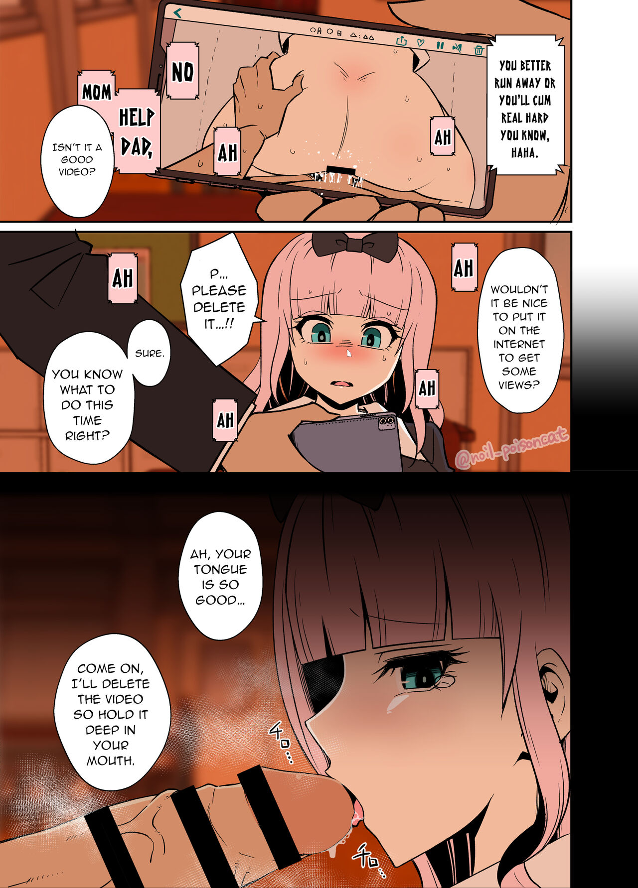 Chika-chan o Douga de Odoshite Warui Koto o Suru Hanashi page 2 full