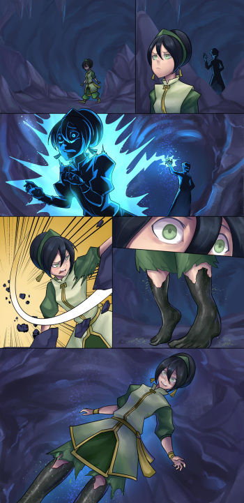 Toph Statue TF cover