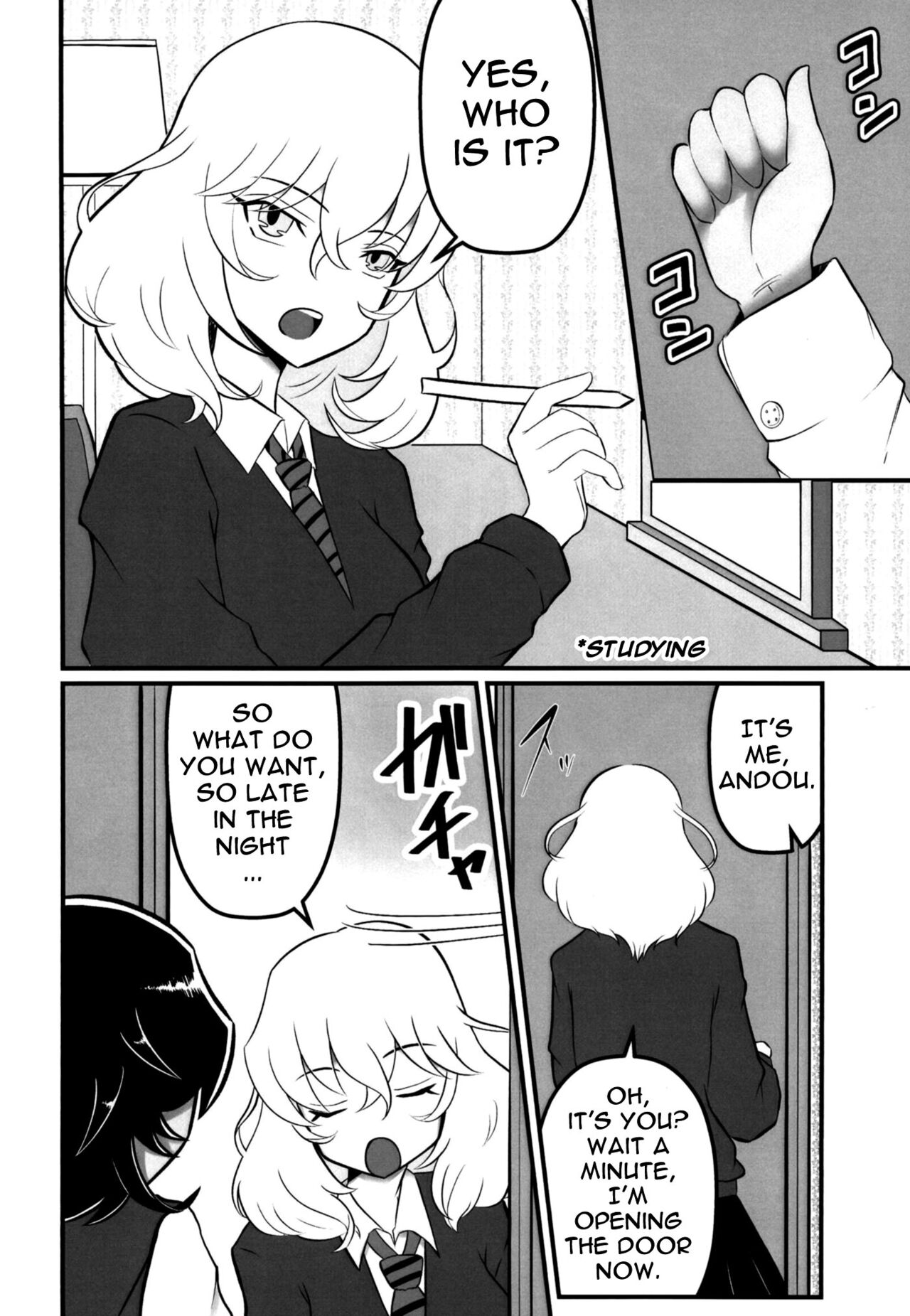 Panzer High! Futanari-dou!! | Panzer High! Futanari Road!! page 3 full