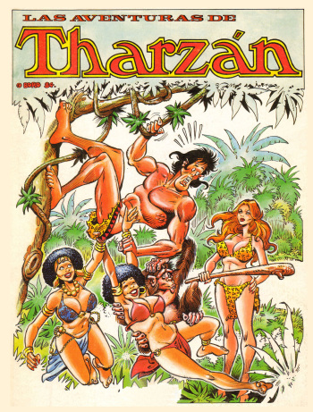 Las aventuras de Tharzan cover