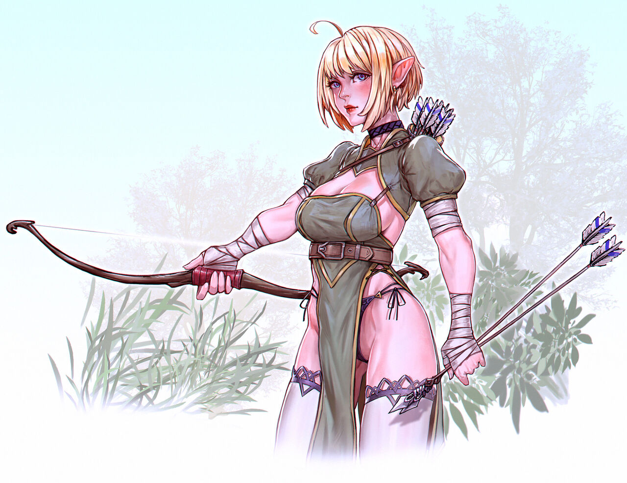 Elves Arts page 1 full
