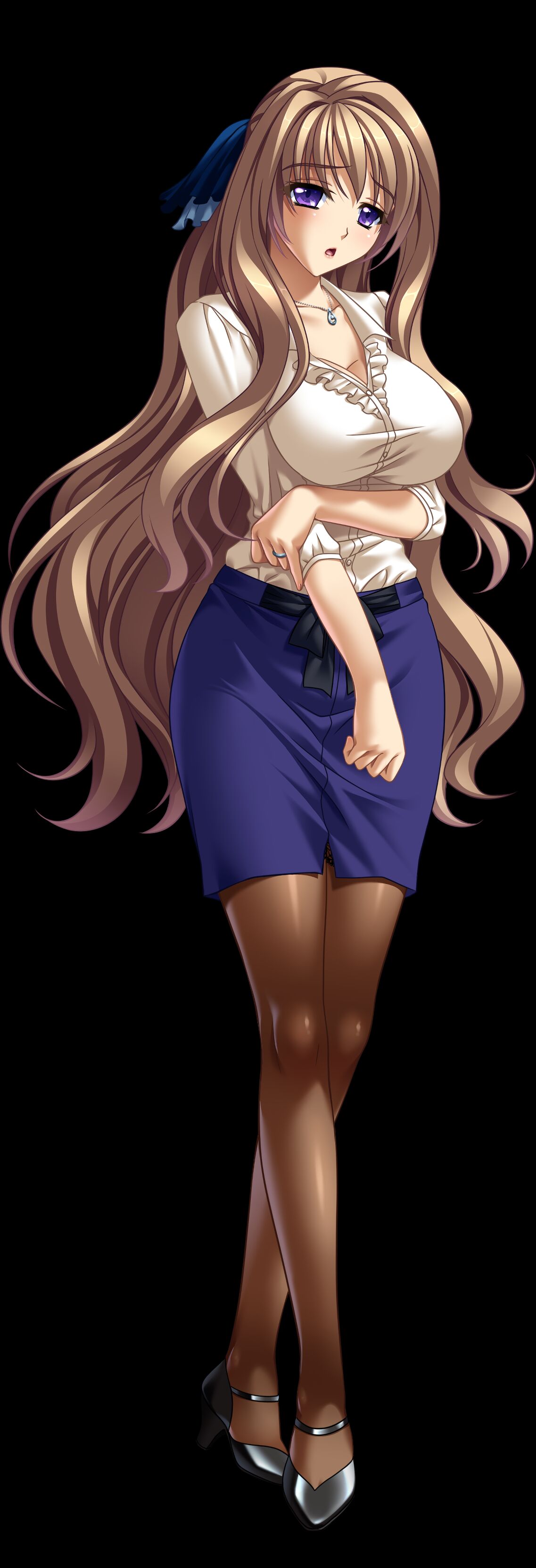 Tokubetsu Jugyou 3 SLG Immoral Edition Character CG Mikako &amp; Rie page 10 full