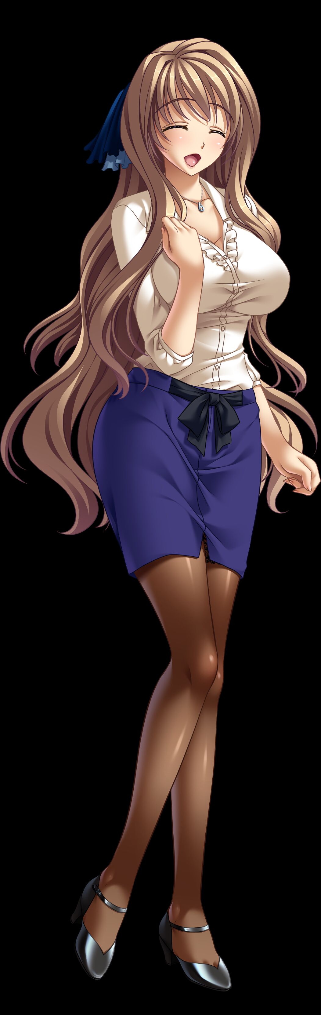 Tokubetsu Jugyou 3 SLG Immoral Edition Character CG Mikako &amp; Rie page 2 full