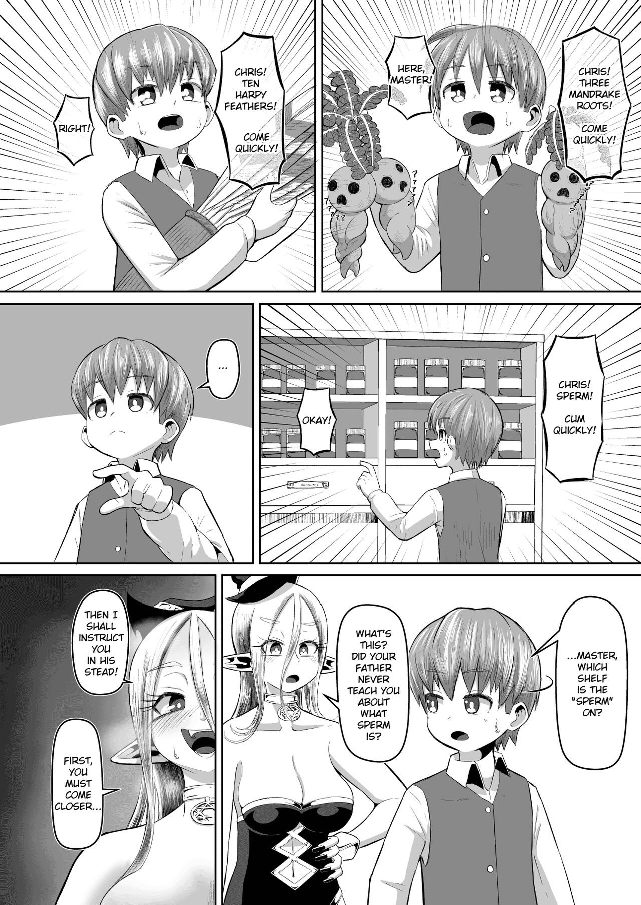 Majo to Deshi no Seikatsu | The Witch's Apprentice page 7 full
