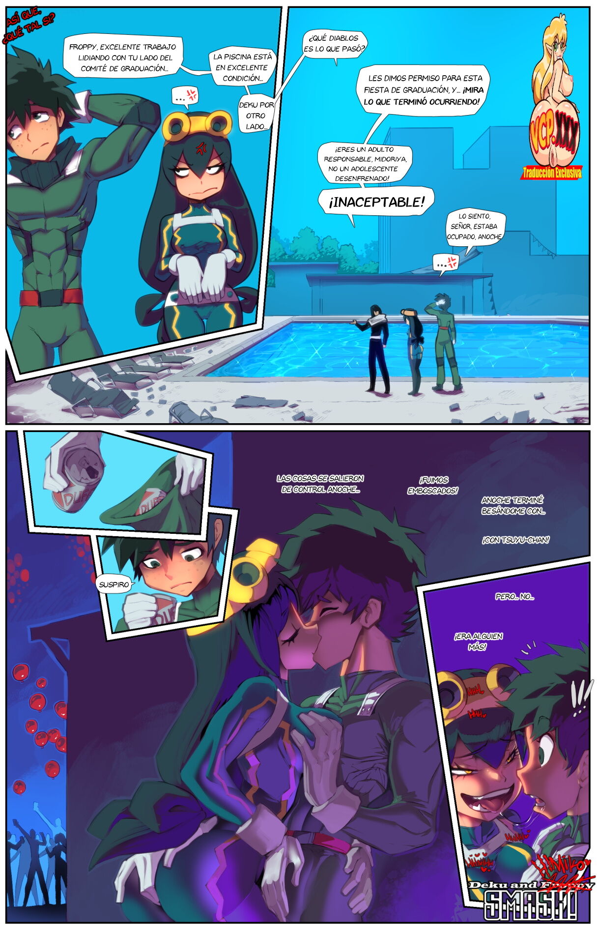Deku and Himiko Smashed     Complete page 1 full