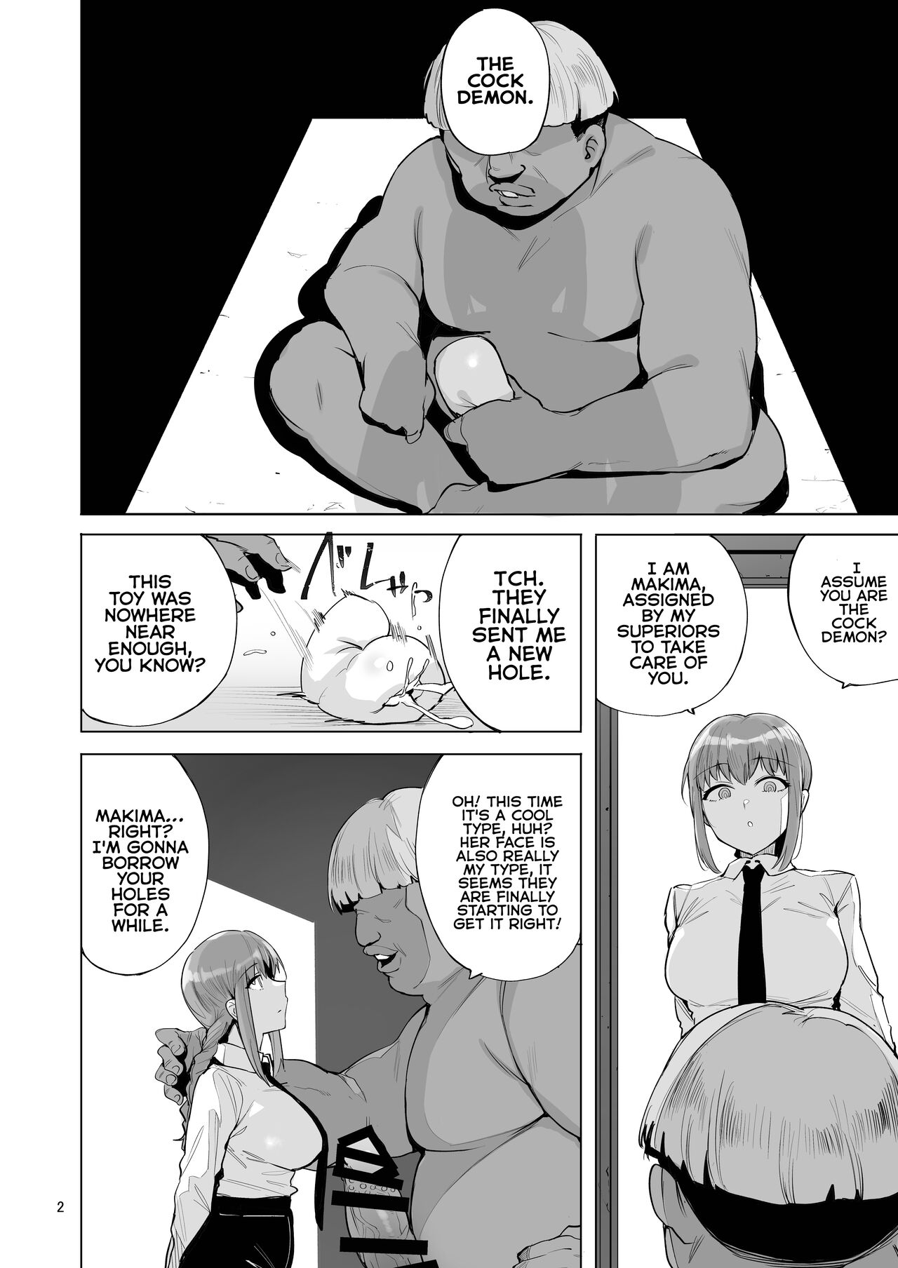 Makima VS Chinpo no Akuma page 3 full