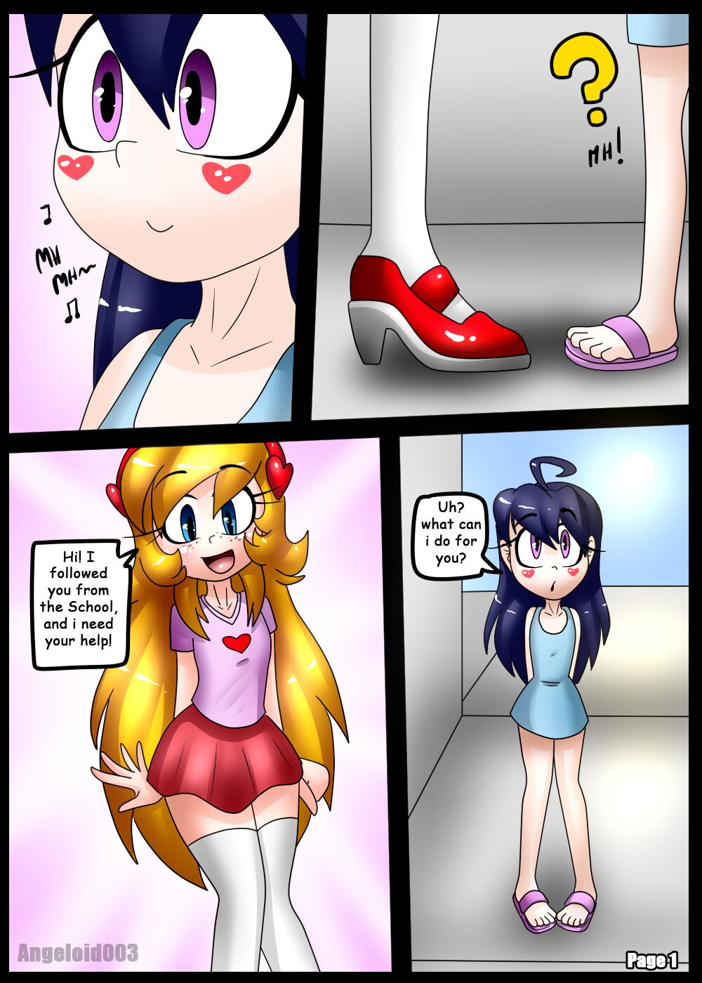 Lolis Cock Adventure page 3 full