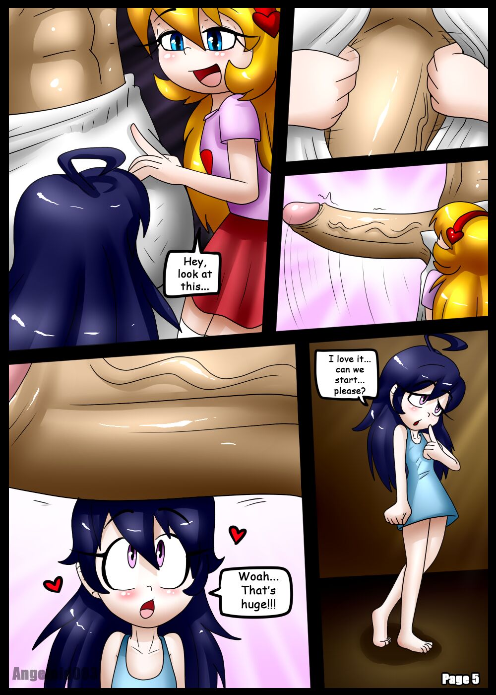 Lolis Cock Adventure page 7 full