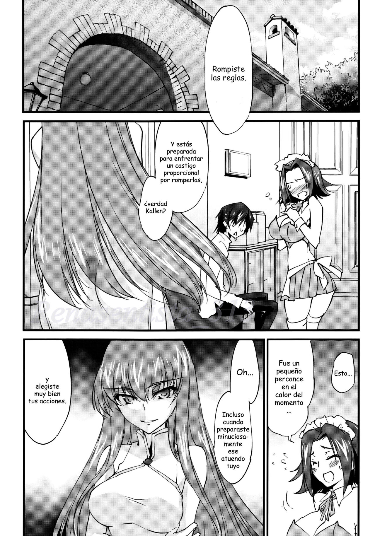 Oshioki Kallen-chan -C.C. Hen- page 4 full