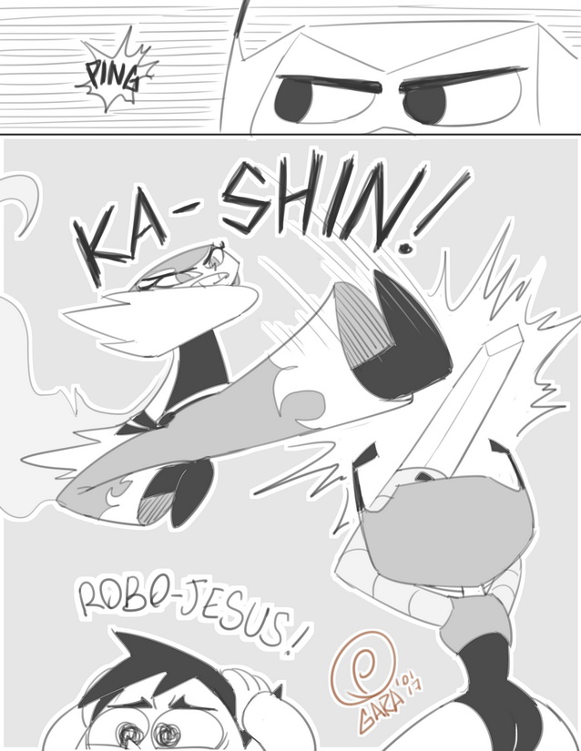 Garabatoz old MLAATR comic page 4 full