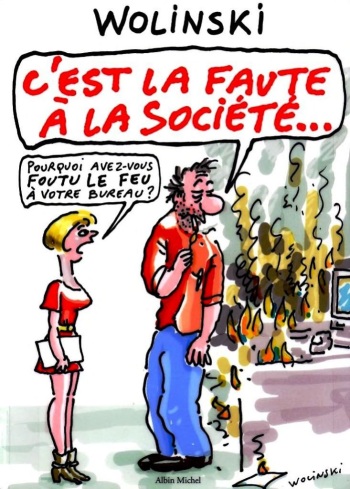 C'Est La Faute A La Societe cover