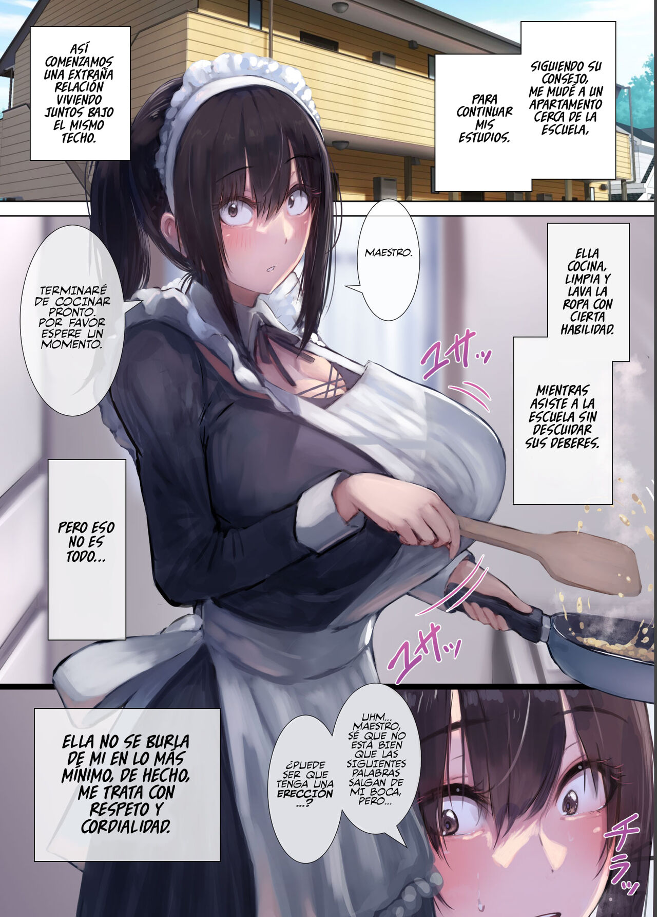 Gokuama -Yonpakugan No Maid San- | La Super Amable Maid con Ojos de Pez Muerto page 6 full
