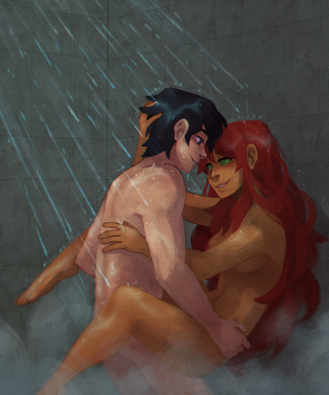 Nightwing  X starfire page 6 full