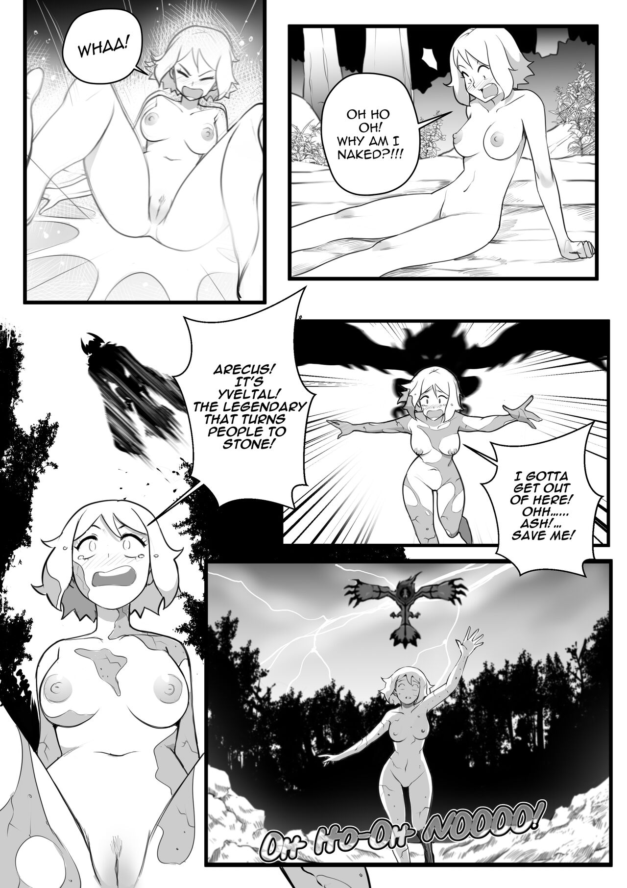 Serena: A Petrified Sacrifice though time! page 3 full