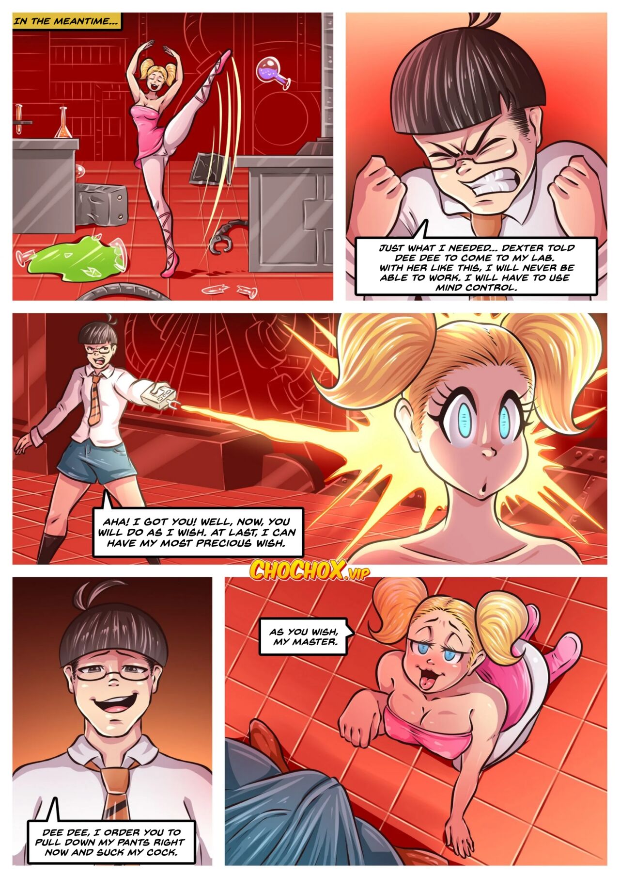 Between Dimensions | Dexter’s Laboratory page 3 full