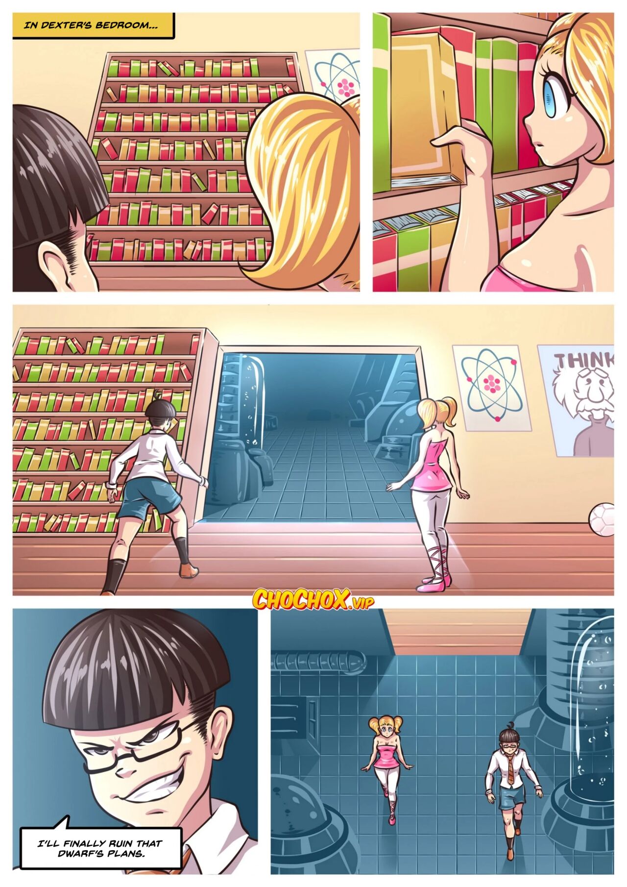 Between Dimensions | Dexter’s Laboratory page 7 full