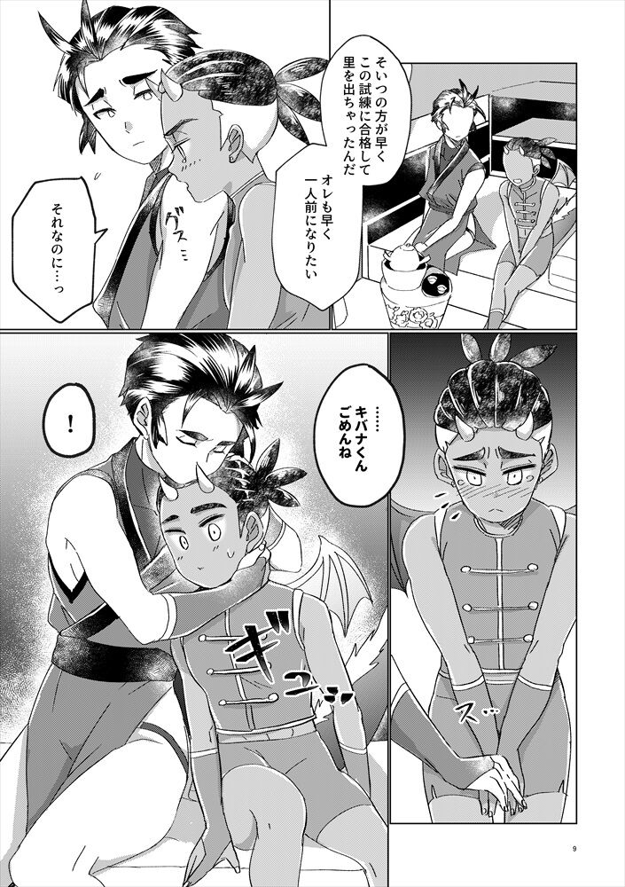 Ryuu no Danshi no Fudeoroshi page 8 full