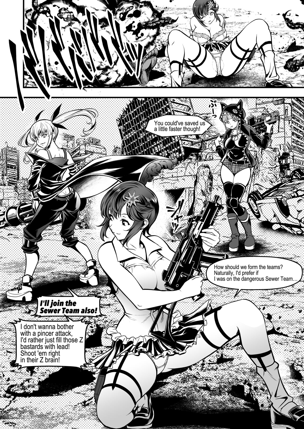Seed of the Dead: Sweet Home ~It's a Fucking Great Day!~ page 10 full