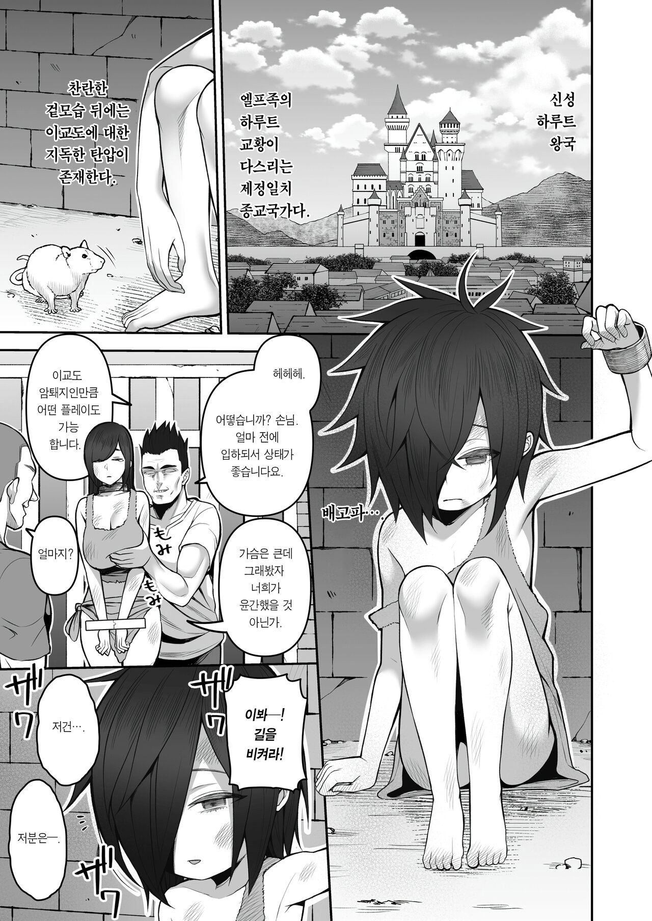 200-Nen Mo no Shojo Erufushota o Kau | 200살 처녀 엘프의 쇼타 기르기 page 4 full