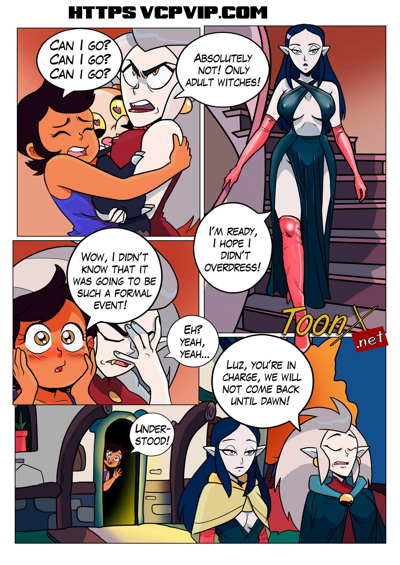 Noche de Brujas -  -  -  - Complete page 7 full
