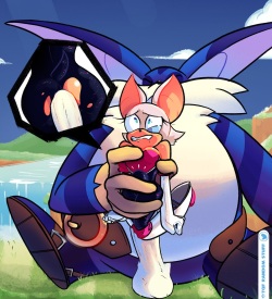 A cat in the bat