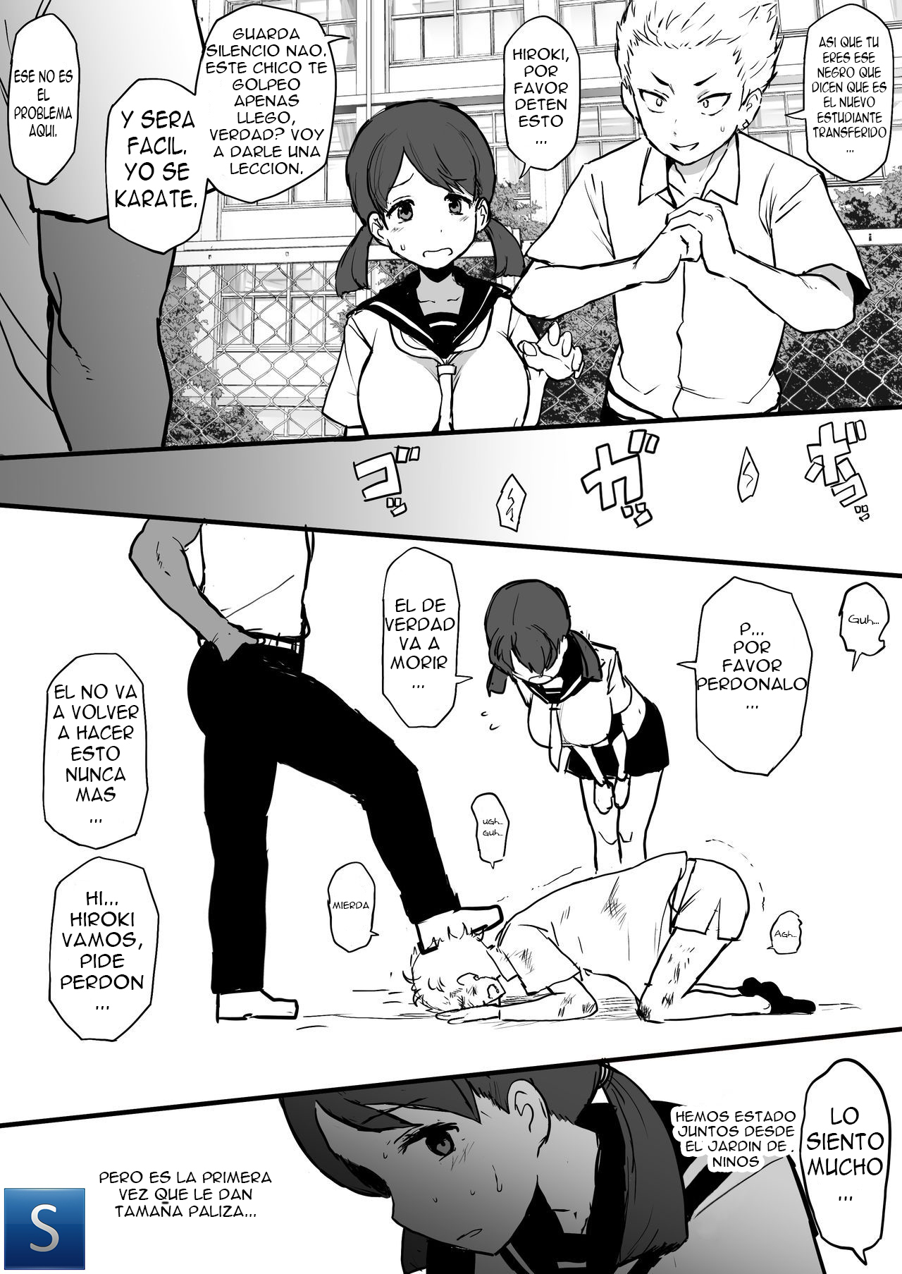 Kokujin no Tenkousei NTR ru Chapters 1-5 Plus Bonus chapters Eromanga and Los pechos de mamá son robados page 1 full