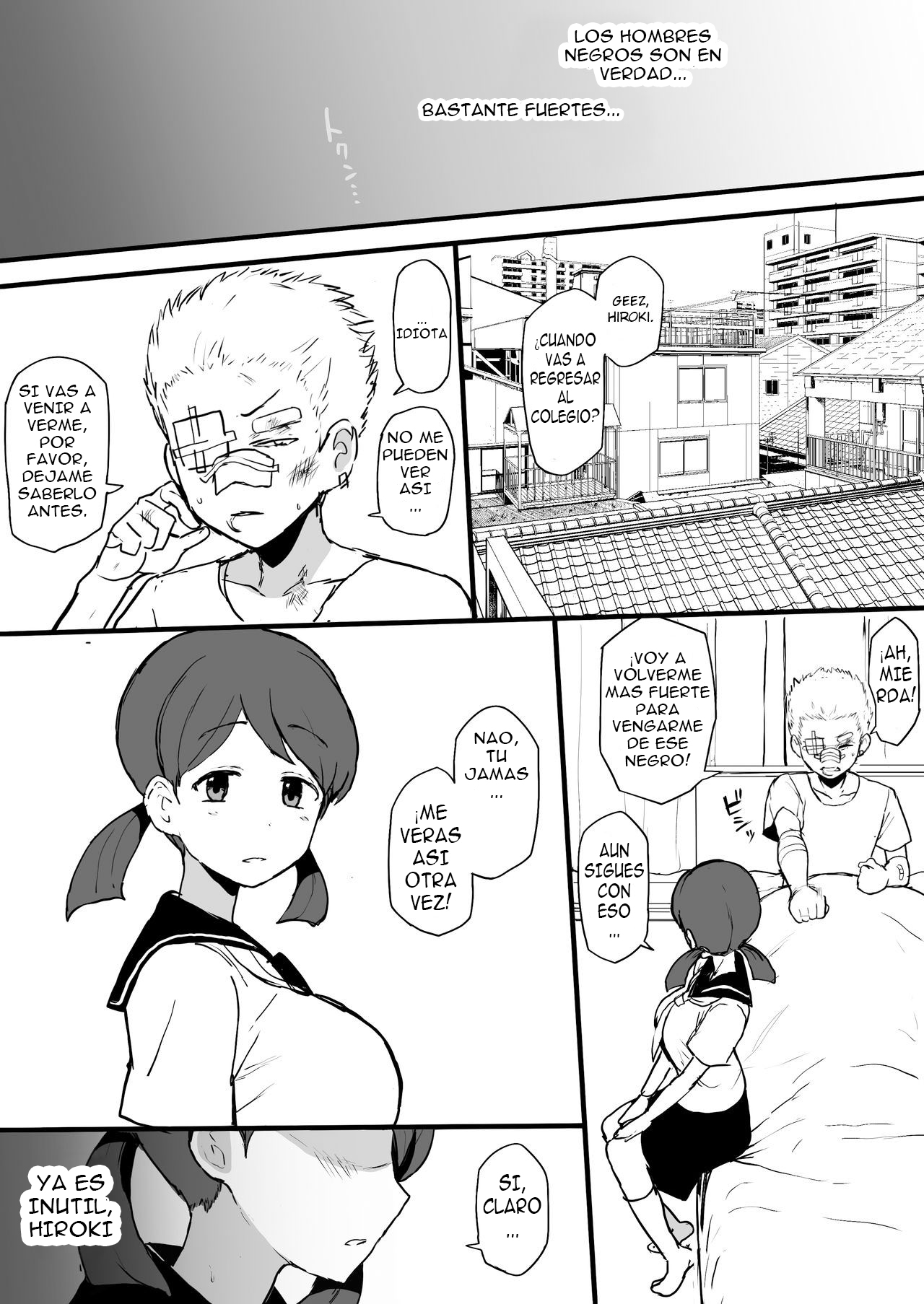 Kokujin no Tenkousei NTR ru Chapters 1-5 Plus Bonus chapters Eromanga and Los pechos de mamá son robados page 2 full