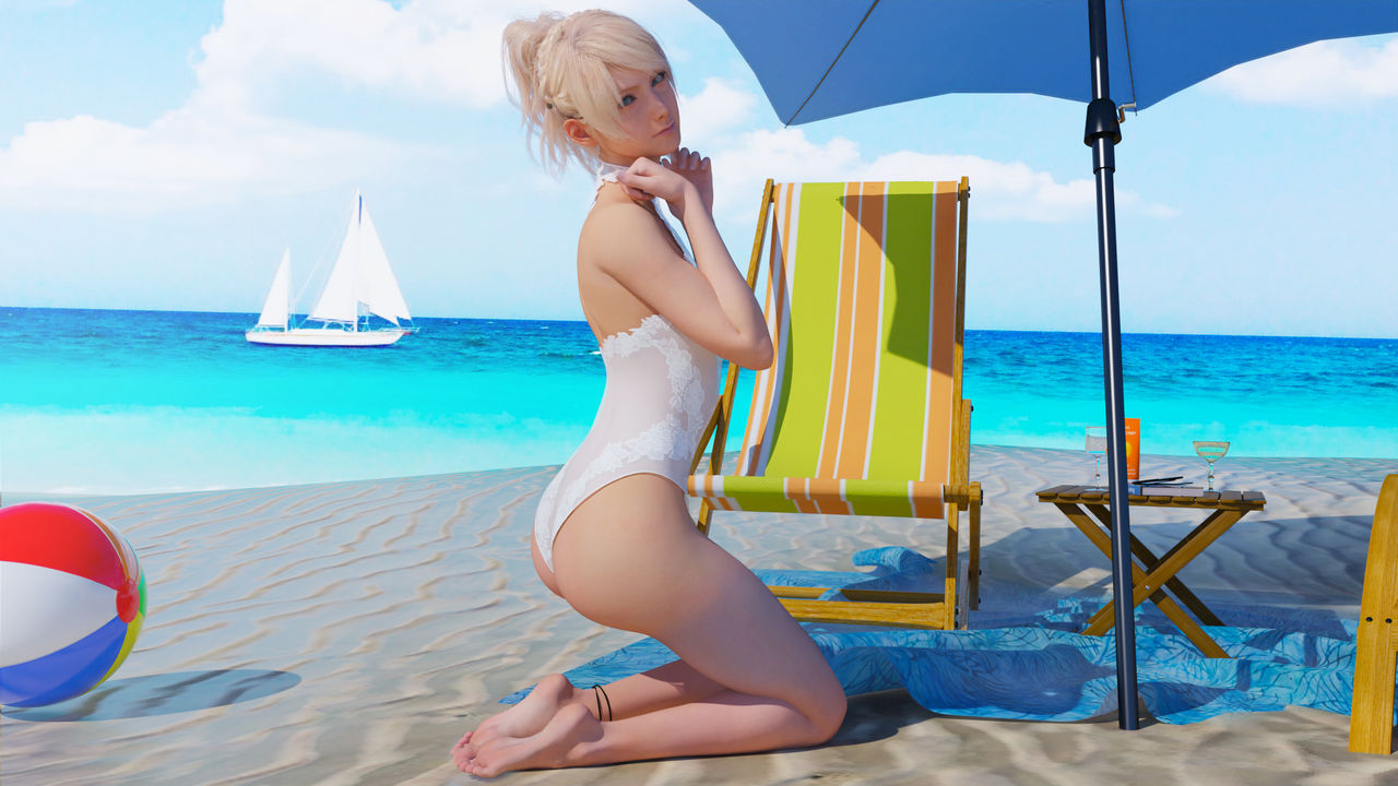 Final Fantasy Pinup Renders page 8 full