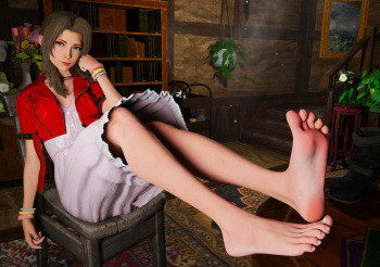 Final Fantasy Pinup Renders cover