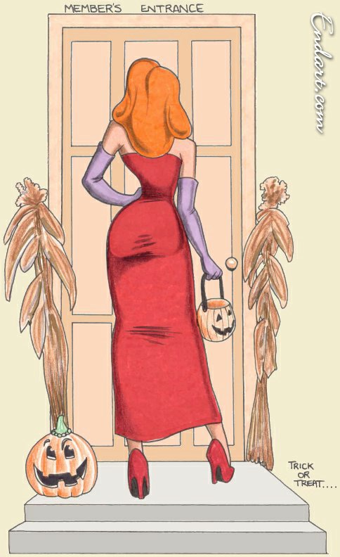 - Spanking Pamalee #11 - Jessica Rabbit Halloween Party page 1 full