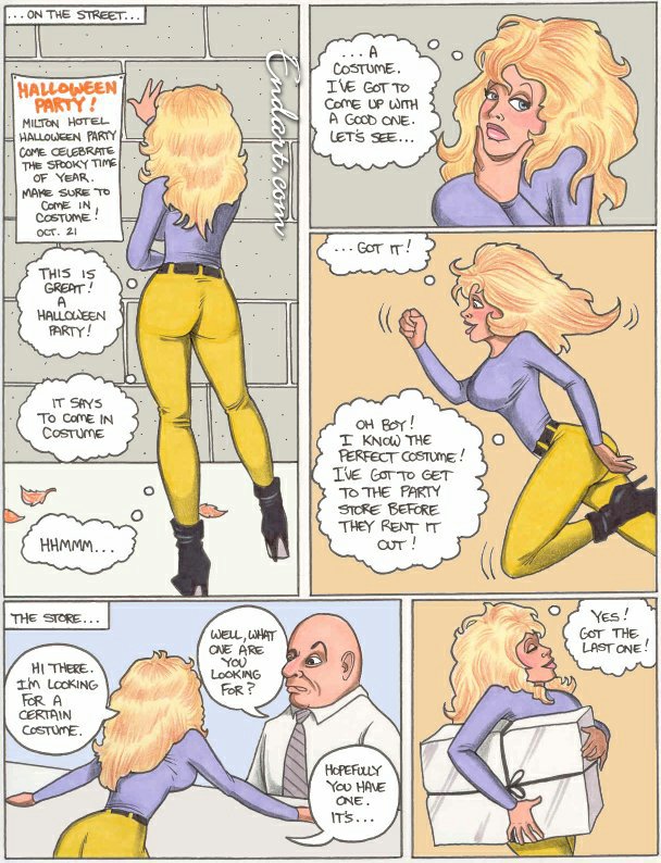 - Spanking Pamalee #11 - Jessica Rabbit Halloween Party page 2 full