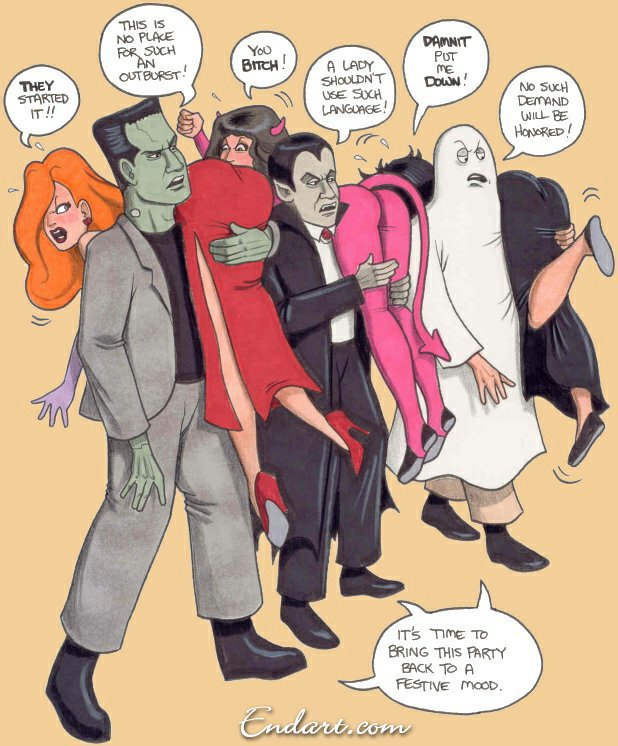- Spanking Pamalee #11 - Jessica Rabbit Halloween Party page 8 full