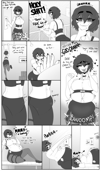 Vani in a donut factory cover