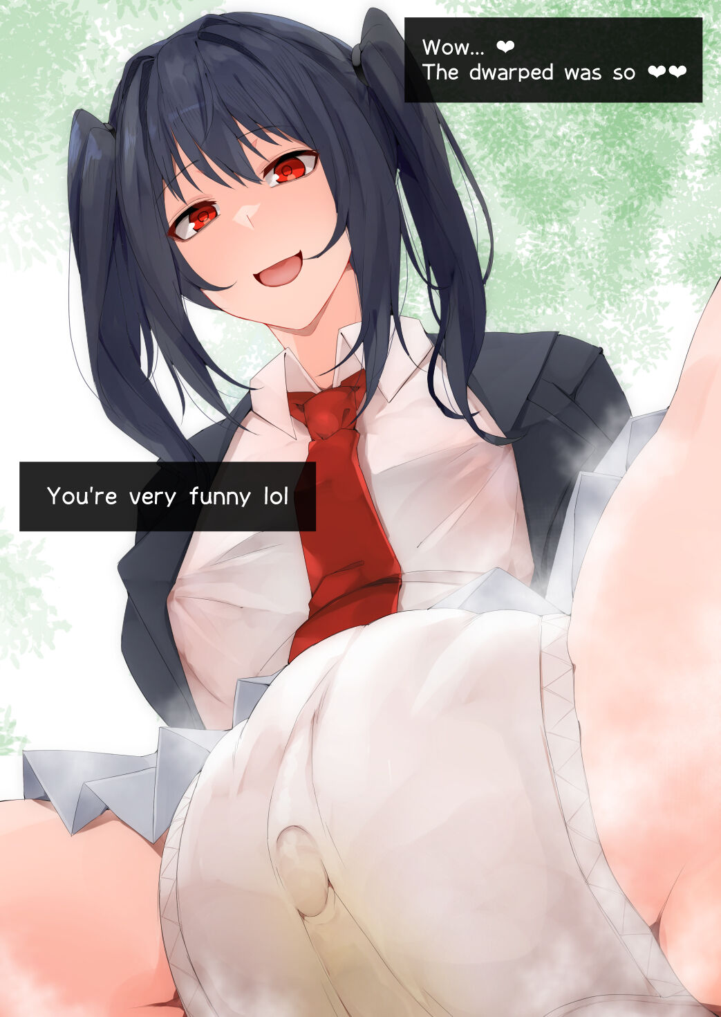 I Got Stuck In A Black-Haired JK's Panties page 1 full