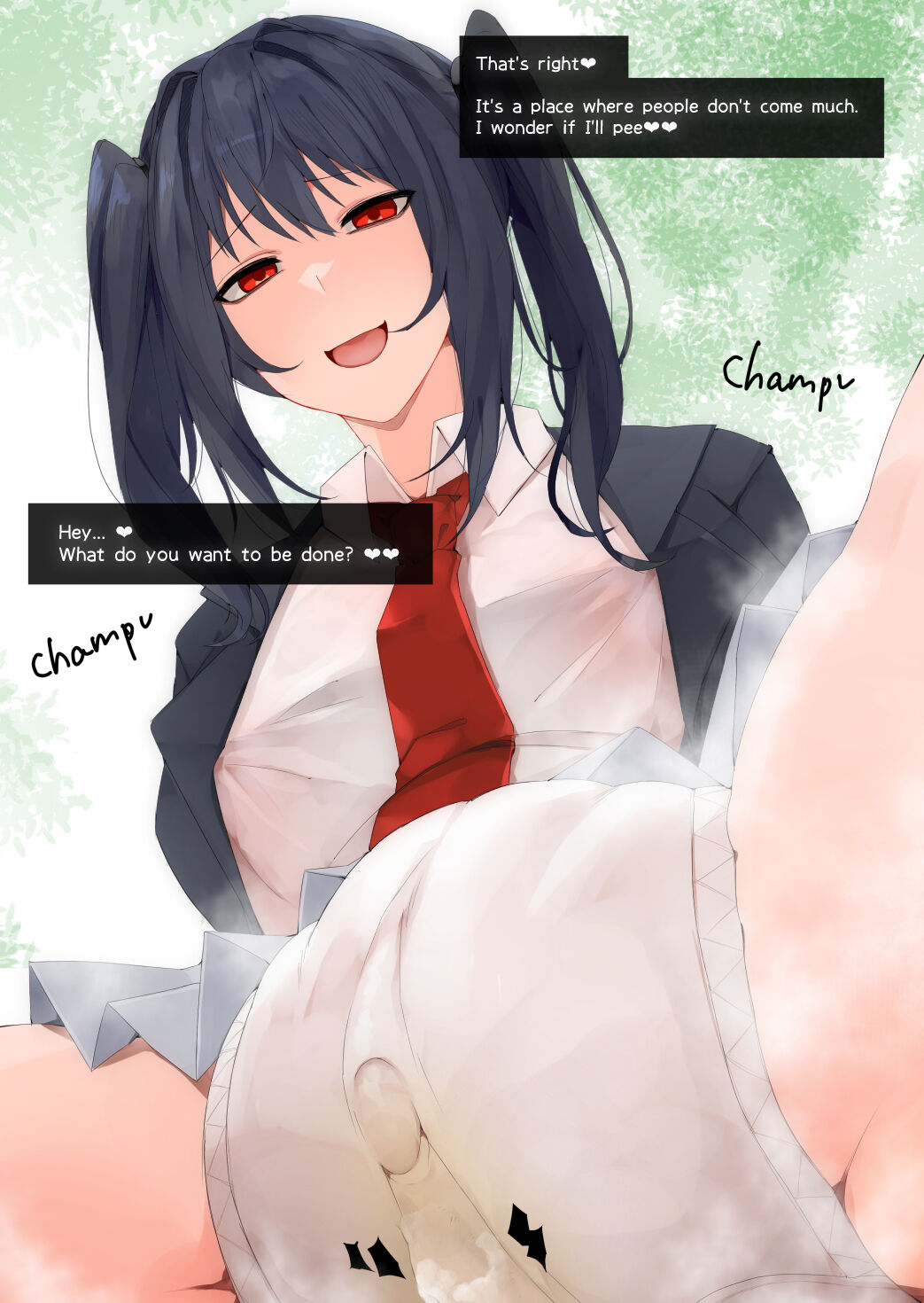 I Got Stuck In A Black-Haired JK's Panties page 5 full