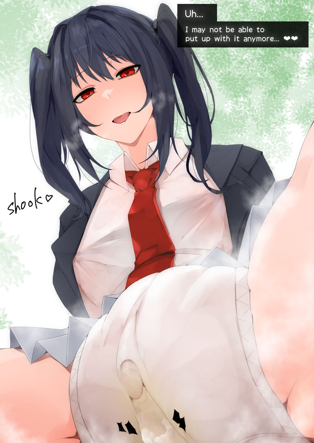 I Got Stuck In A Black-Haired JK's Panties page 6 full