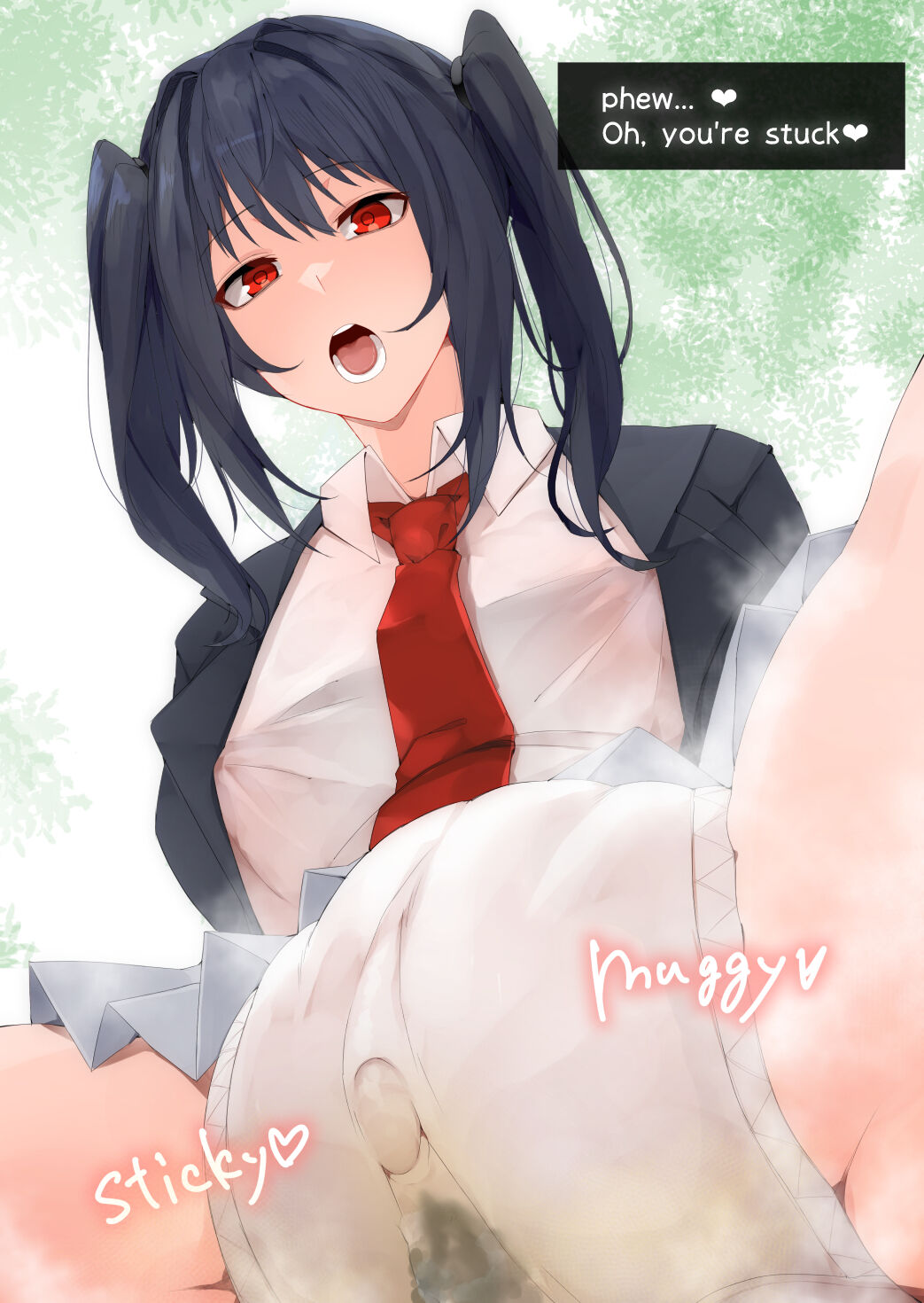 I Got Stuck In A Black-Haired JK's Panties page 8 full