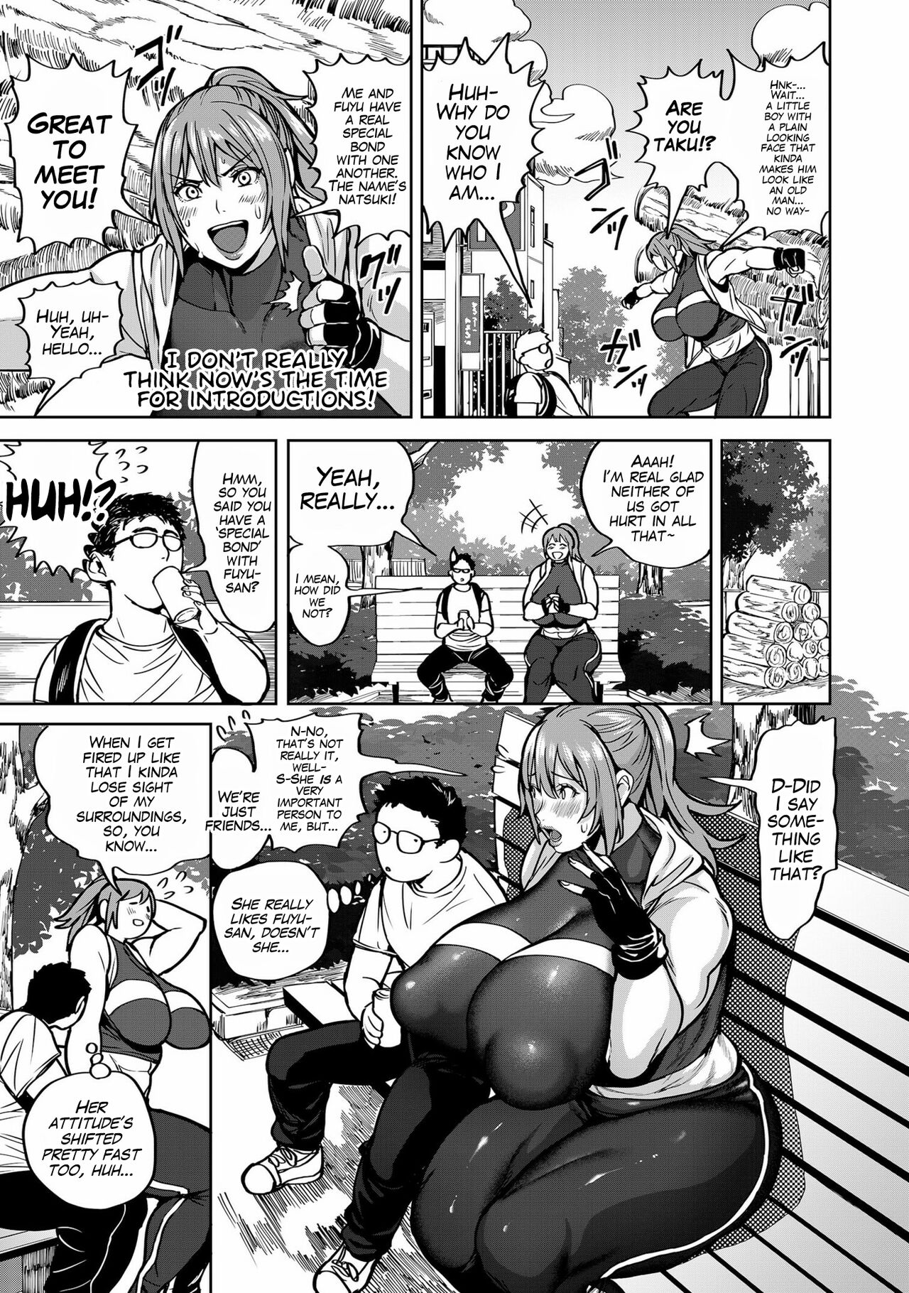 Shunkashoutou Harem Tengoku! Dai 7-Wa Kitaeru Miiru Natsu No Chichi | A Harem Paradise For All Season! Chapter 7: Training Comes Abreast With The Harsh Summer page 3 full
