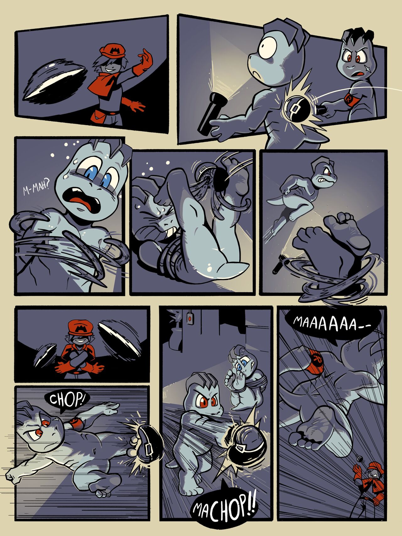Machop comic page 2 full