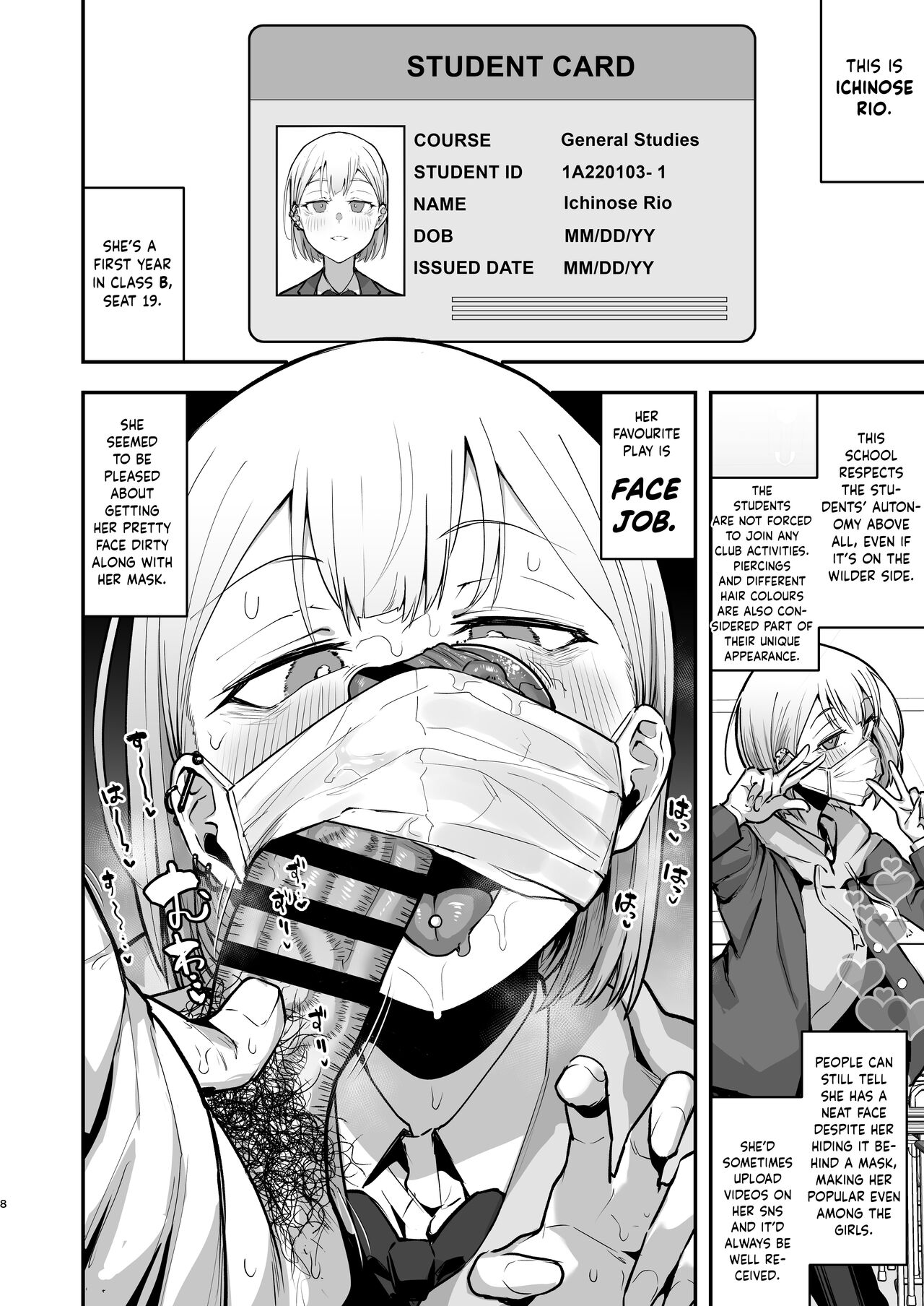 Joshikou Ni Seiyokusyorigakari To Shite Hennyuushita Danseito Ni Yoru Kiroku 1 &amp; 2 | The Record Of A Male Student Being Transferred To A Girls' School To Take Care Of Their Sexual Needs. Chapter 1 &amp; 2 page 6 full