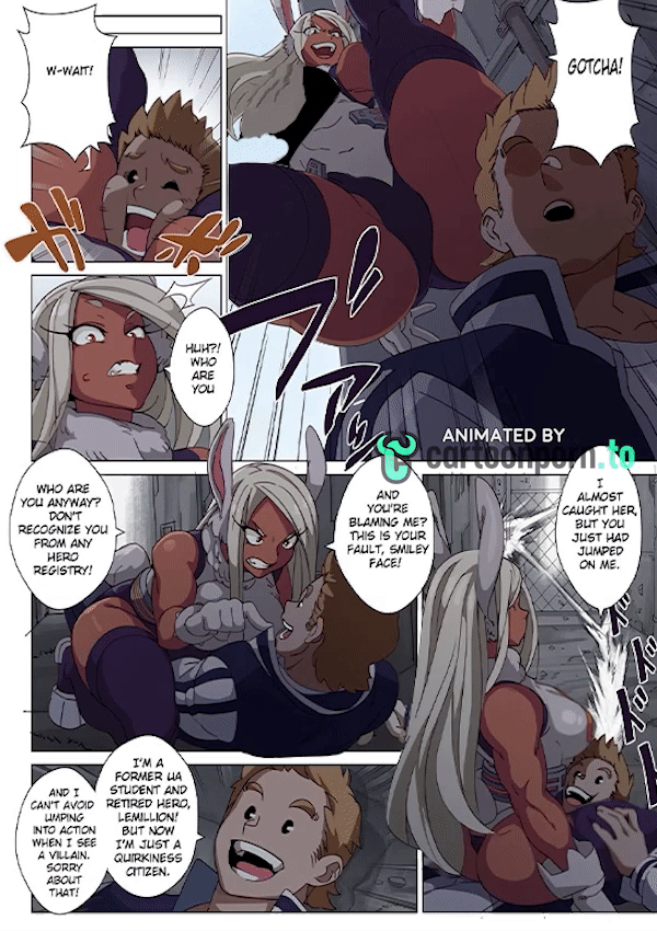 Mirko And The Quirk Of Love! ANIMATED page 3 full