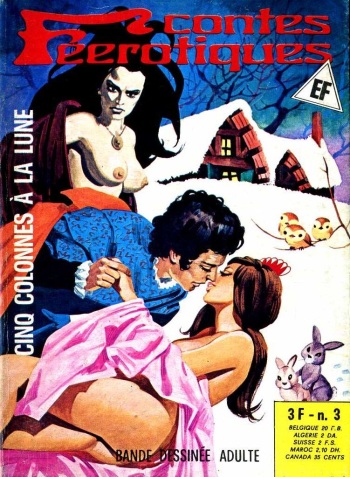 PFA - Contes féérotiques #3 Cinq colonnes à la lune cover