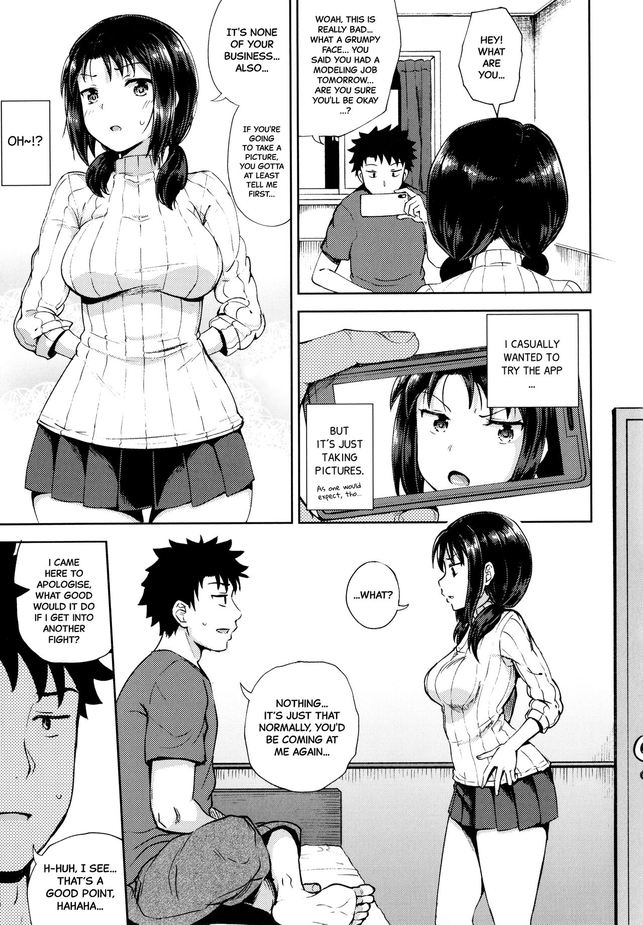 Nakayosi Apuri Ch.1 | Get-Along App Ch.1 page 5 full