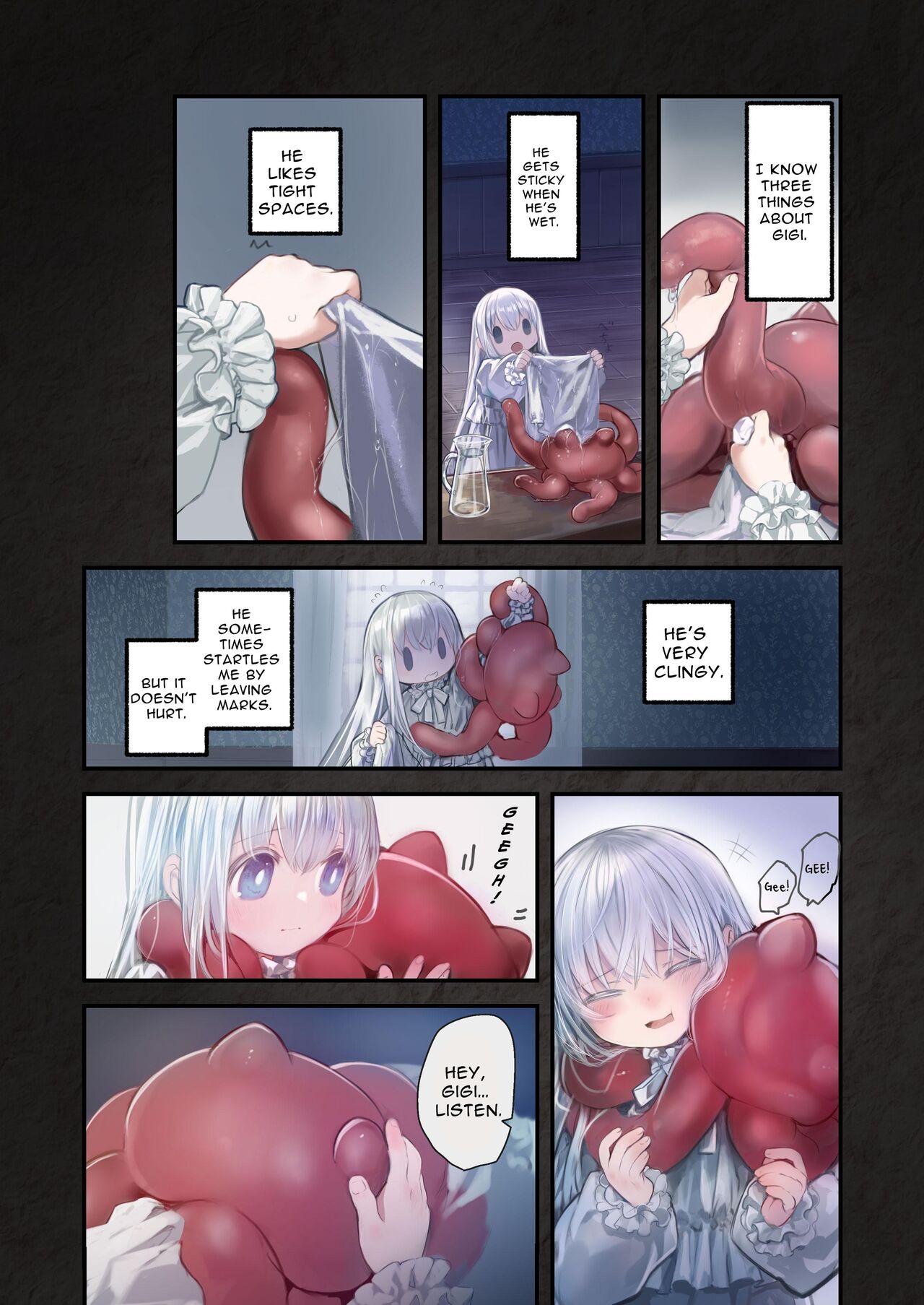 Connect ~A Girl Embraced Lovingly By The Tentacle~ page 10 full