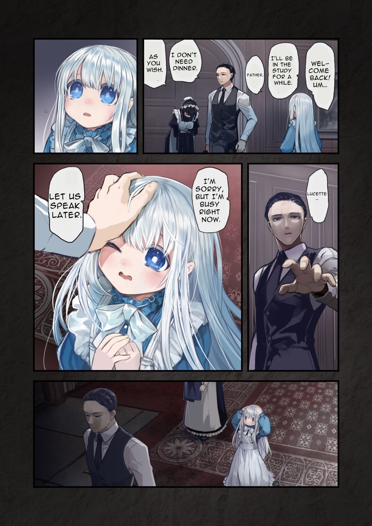 Connect ~A Girl Embraced Lovingly By The Tentacle~ page 3 full
