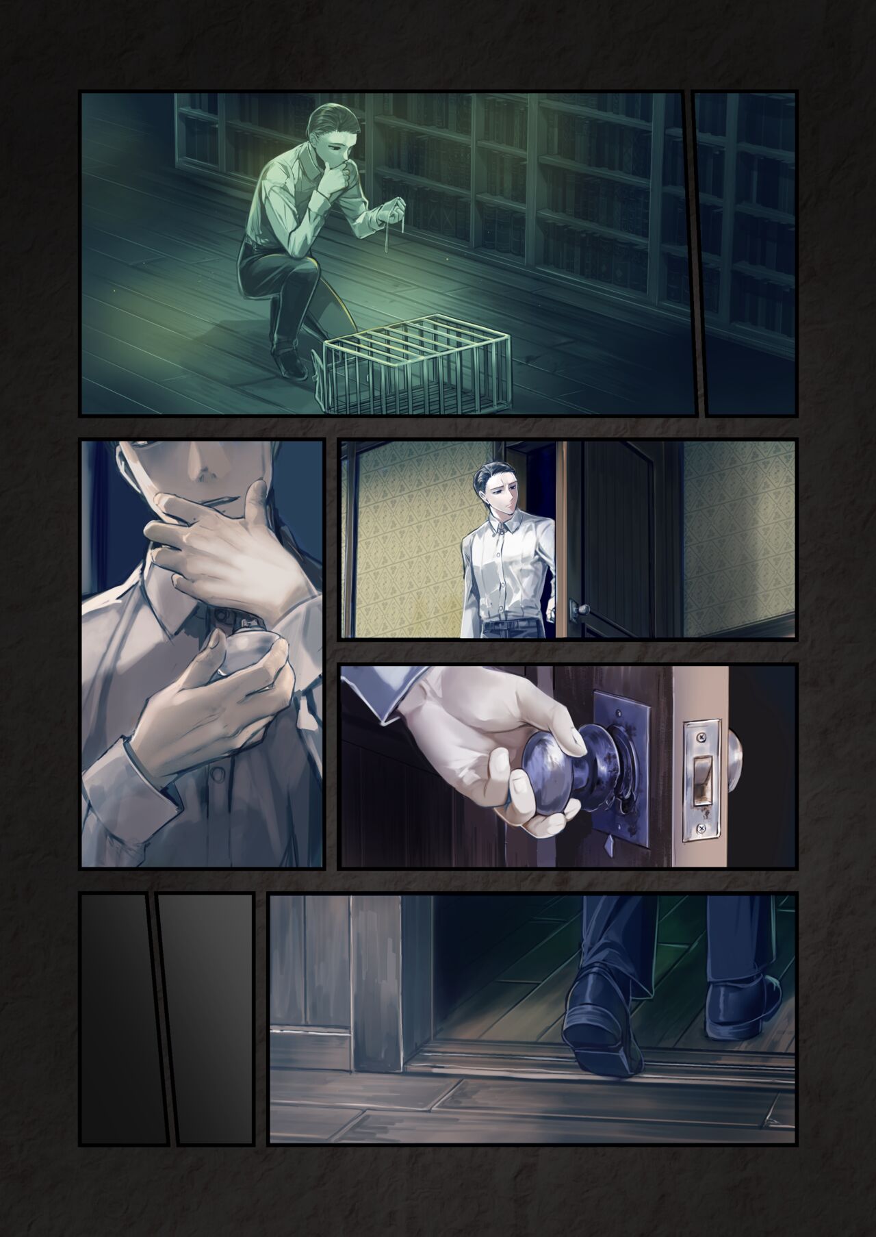 Connect ~A Girl Embraced Lovingly By The Tentacle~ page 6 full
