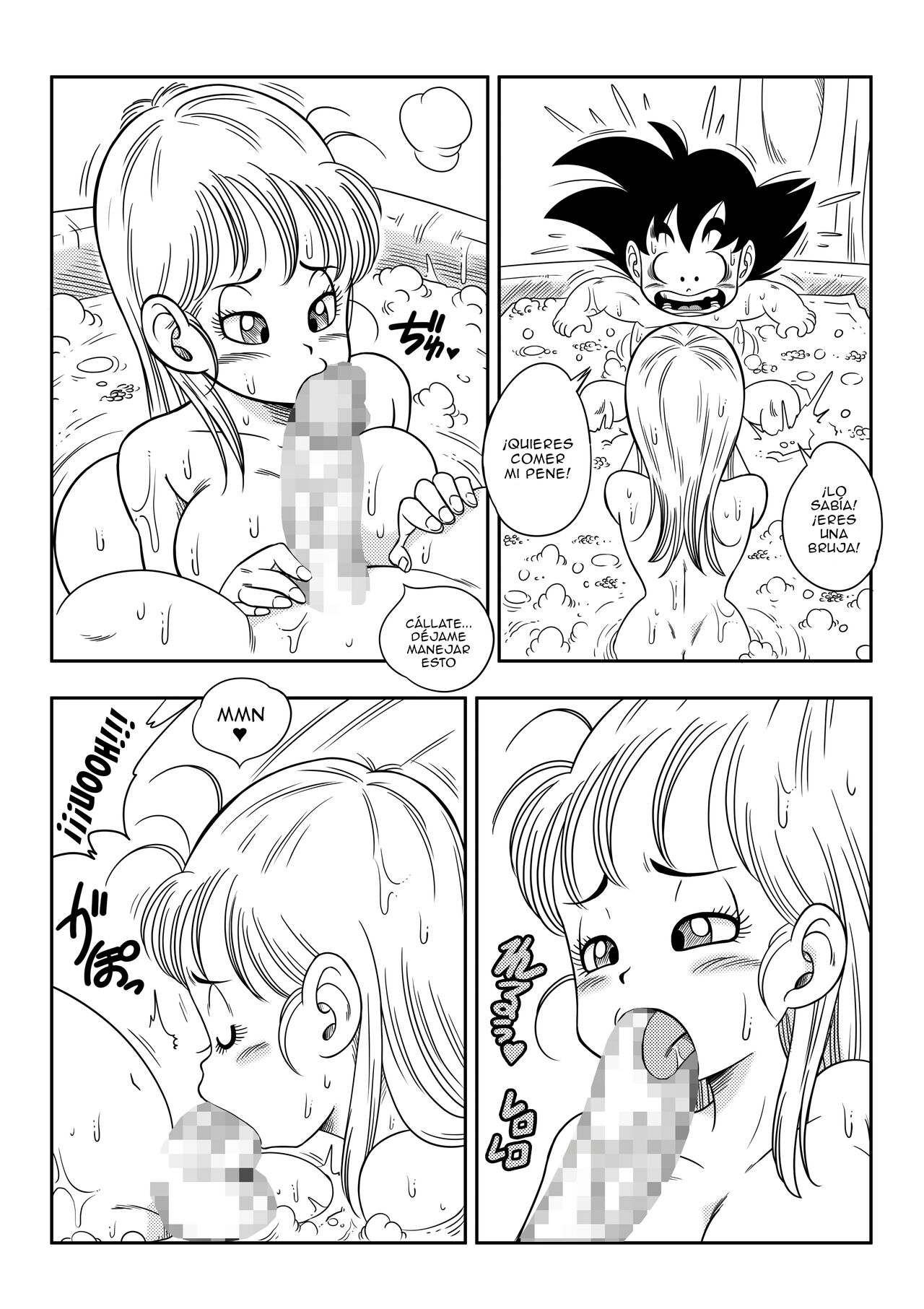 Dagon Ball - Sexo en la Bañera page 7 full